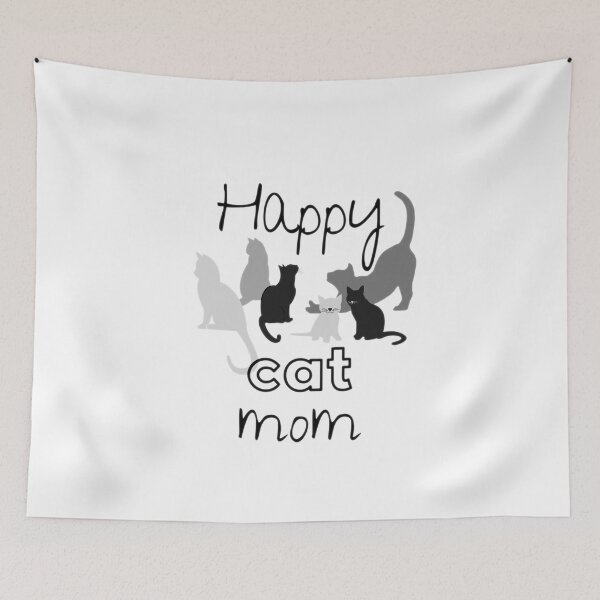 Item preview, Happy cat mom designed and sold by InverseArt.