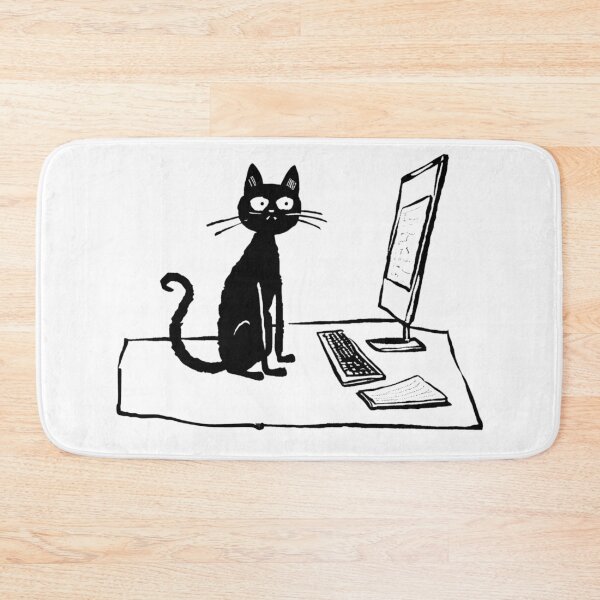 Item preview, a computer cat designed and sold by zazarstore.