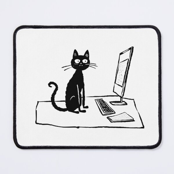 Item preview, a computer cat designed and sold by zazarstore.
