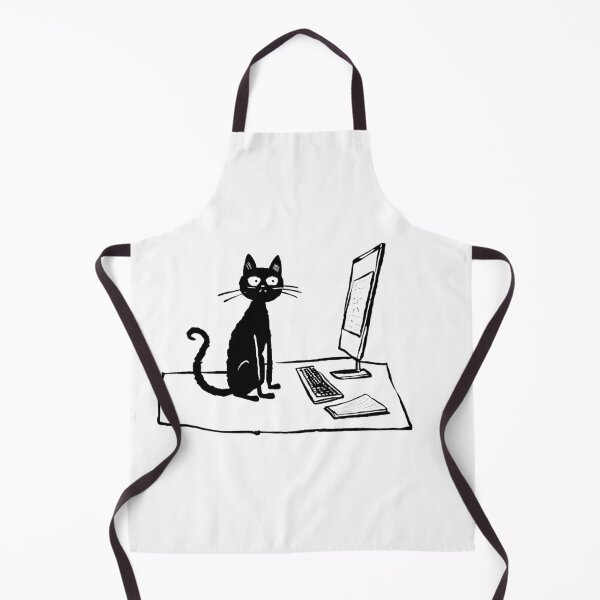 Item preview, a computer cat designed and sold by zazarstore.
