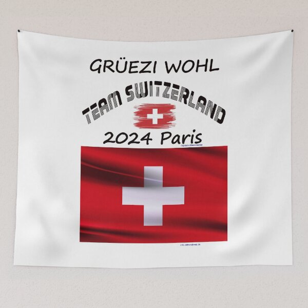 Item preview, Grüezi wohl in Paris Sports Team Switzerland designed and sold by cabevo.