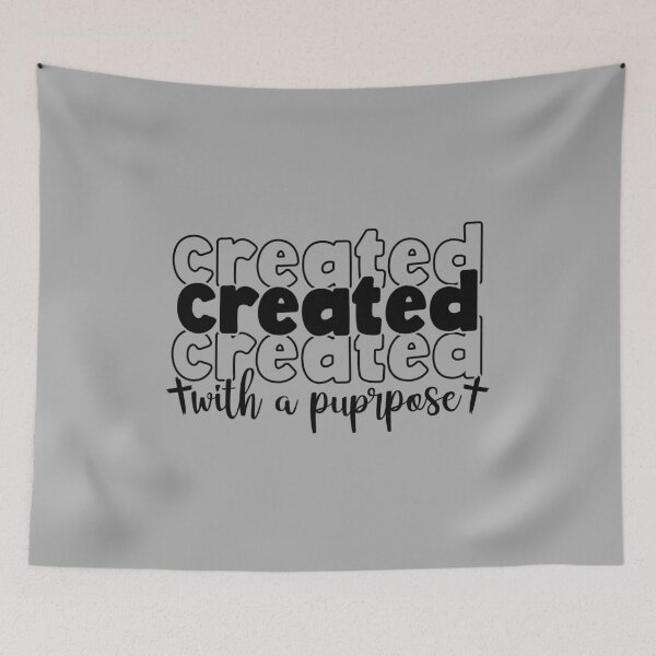 Item preview, Created with Purpose designed and sold by simplydesignart.