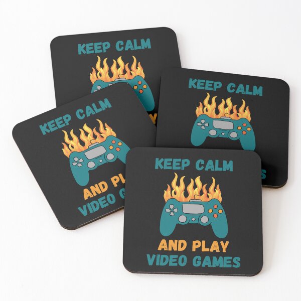 Item preview, Keep Calm and Play Video Games designed and sold by binazaza.