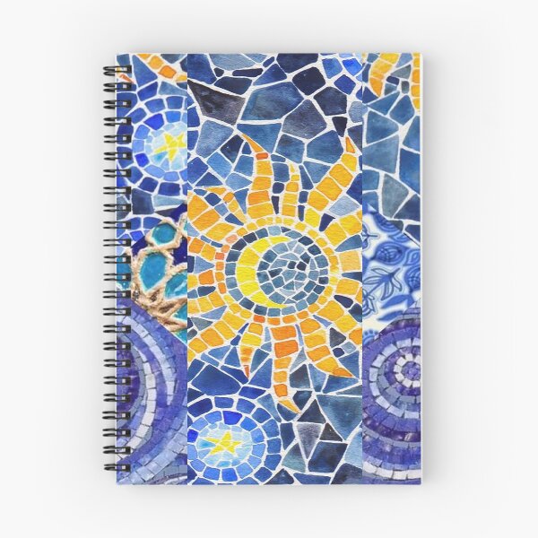 Aperçu de l'œuvre Mosaïque Marocaine Soleil et Étoiles créée et vendue par FAONIM.
