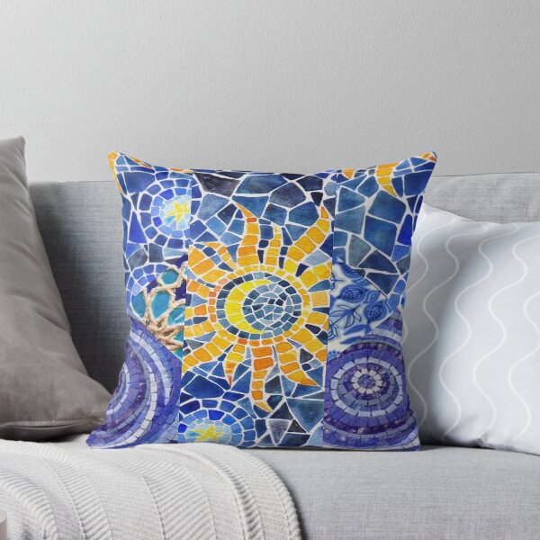 Item preview, Mosaico marroquí sol y estrellas designed and sold by FAONIM.