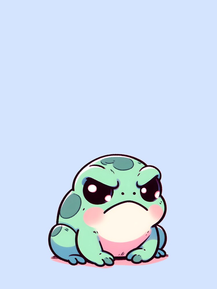 Thumbnail 5 of 5, iPhone Case, Grumpy frog designed and sold by AnnaHalasek.