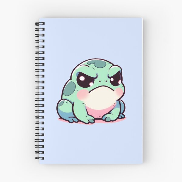 Item preview, Grumpy frog designed and sold by Anna Halasek.