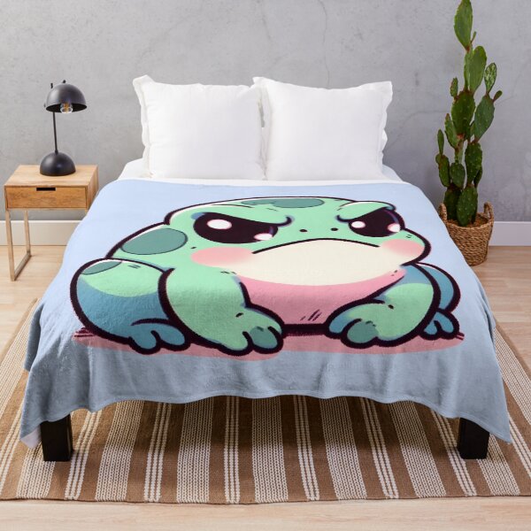 Item preview, Grumpy frog designed and sold by Anna Halasek.