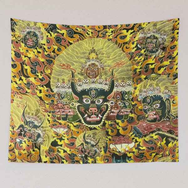 Item preview, Angry Wisdom Yamantaka, the Destroyer of Death Vajrabhairava, the wrathful Dharamapala Heruka manifestation of Manjushri, the Buddha of Wisdom designed and sold by Onodera.