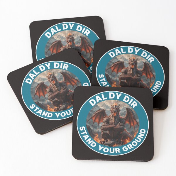 Item preview, DAL DY DIR STAND YOUR GROUND BLUE designed and sold by Marni Scofidio Desi9ns.