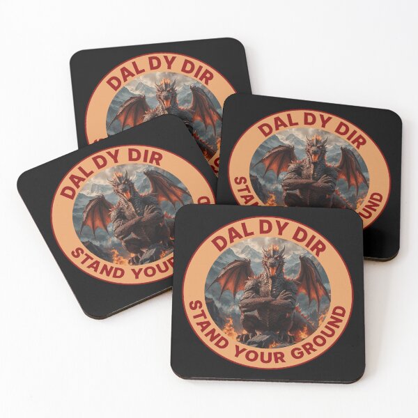 Item preview, DAL DY DIR STAND YOUR GROUND PEACH designed and sold by Marni Scofidio Desi9ns.