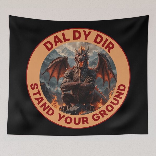 Item preview, DAL DY DIR STAND YOUR GROUND PEACH designed and sold by Marni Scofidio Desi9ns.