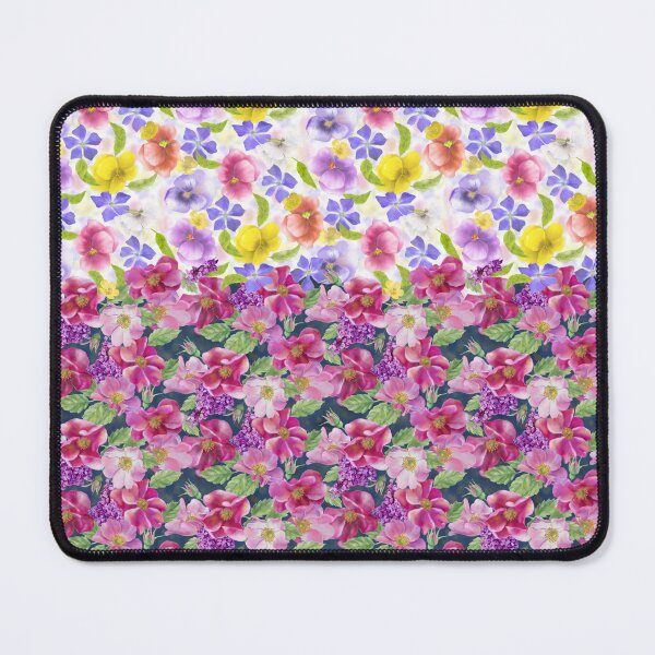 Item preview, Merged of Roses Violets Pattern designed and sold by Tina Veenstra.