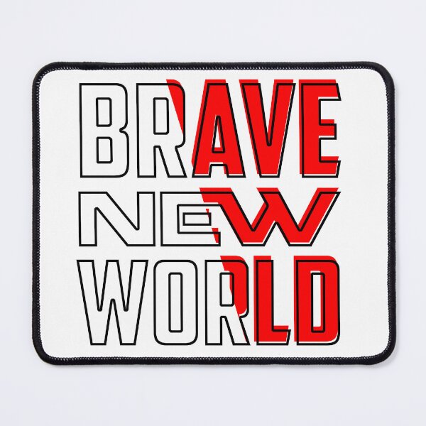 Item preview, Brave New World, Aldous Huxley designed and sold by We-thePixels.