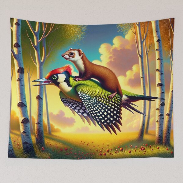 Item preview, Riding on the Back  designed and sold by M-Y-A-R-T-.