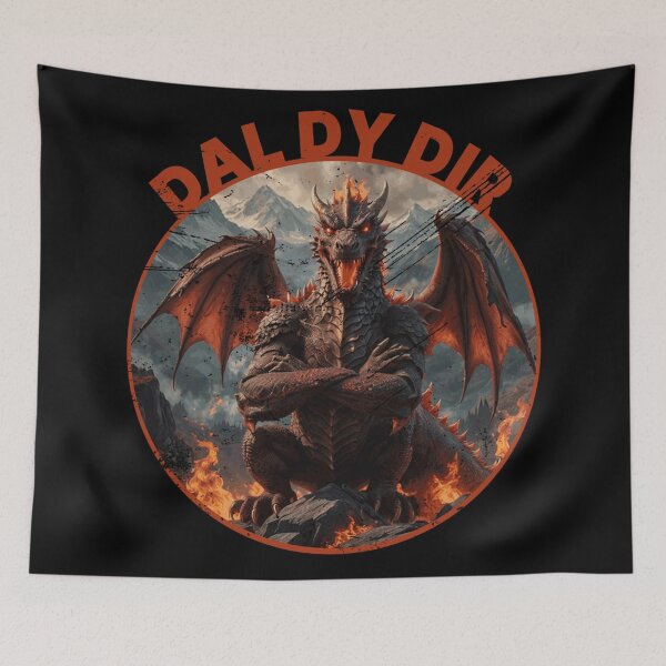 Item preview, DAL DY DIR YN GYMRAEG DISTRESSED 2 designed and sold by Marni Scofidio Desi9ns.