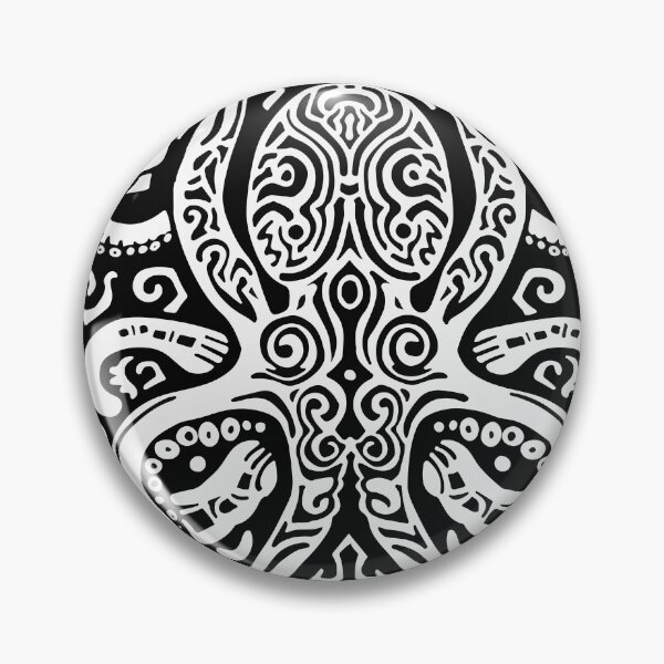 Item preview, Octopus Pattern (Black and White) designed and sold by VelvetRoom.