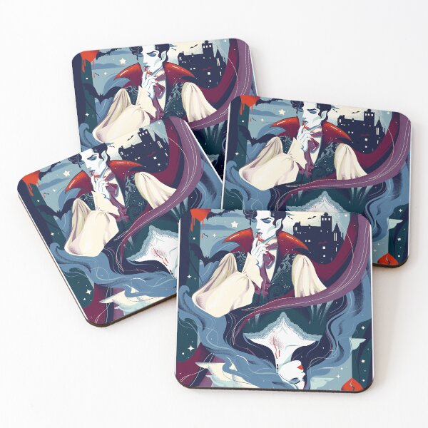 Item preview, Count Dracula and Mina Harker Love Story designed and sold by enchantedrealm.