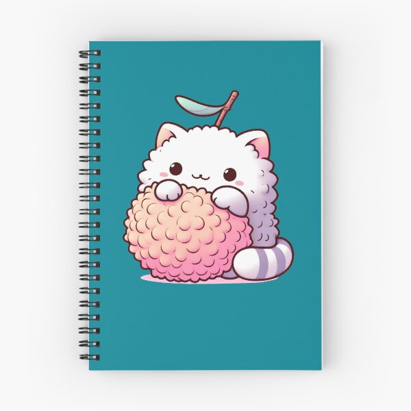 Item preview, Lychee cat designed and sold by Anna Halasek.