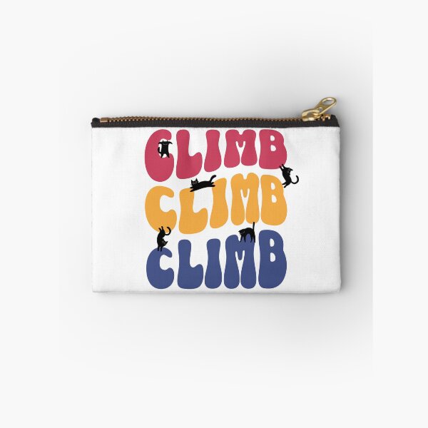 Item preview, Cats climbing bouldering and jumping on a vintage climb lettering designed and sold by Bouldershop.