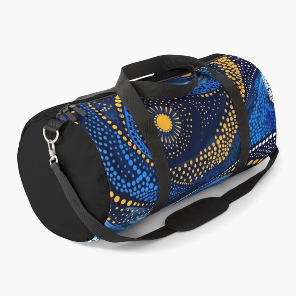 Item preview, Starry night inspired Australian Aboriginal dot art design designed and sold by anins-azuree.