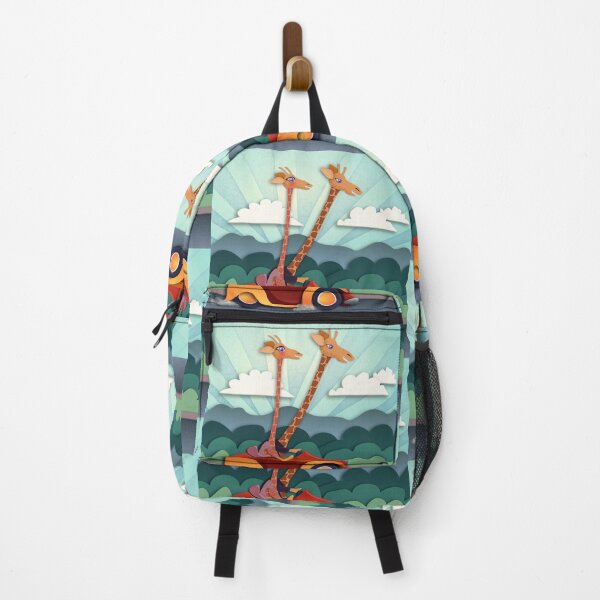 Item preview, Joyriding Giraffes enjoying a road trip designed and sold by John Cooper.