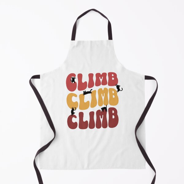 Item preview, Kittens climbing bouldering and jumping on a vintage curvy lettering designed and sold by Bouldershop.