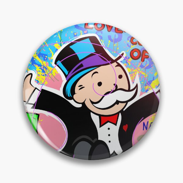 Item preview, Joyful Monopoly Leap: Vivid Graffiti Pop Art designed and sold by DonVivaldo.