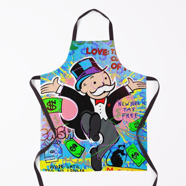 Item preview, Joyful Monopoly Leap: Vivid Graffiti Pop Art designed and sold by DonVivaldo.