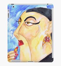 Den roten Lippenstift aufsetzen iPad-Hülle & Klebefolie