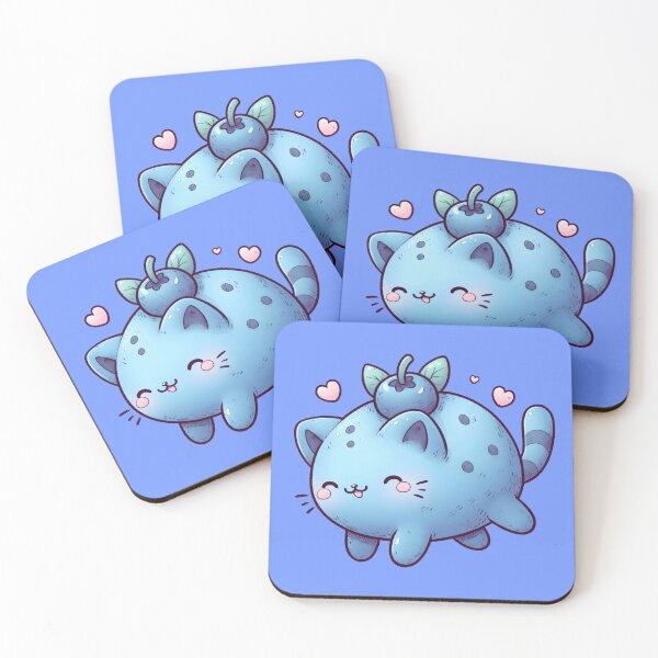 Item preview, Blueberry cat designed and sold by Anna Halasek.