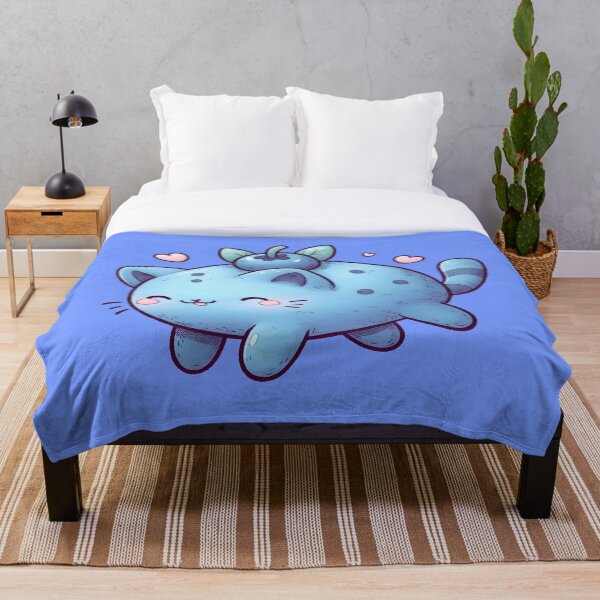 Item preview, Blueberry cat designed and sold by Anna Halasek.
