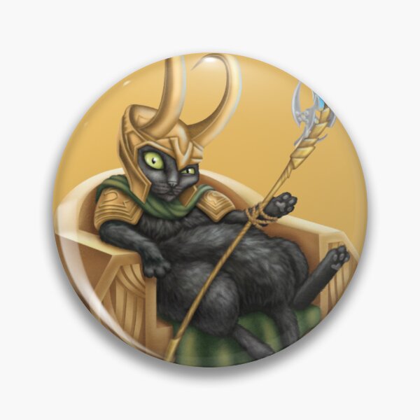 Item preview, God of Mischief Cat designed and sold by geekypet.