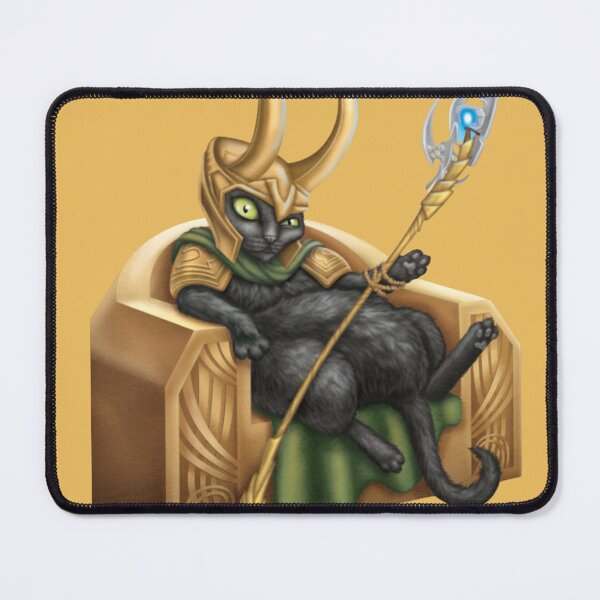 Item preview, God of Mischief Cat designed and sold by geekypet.