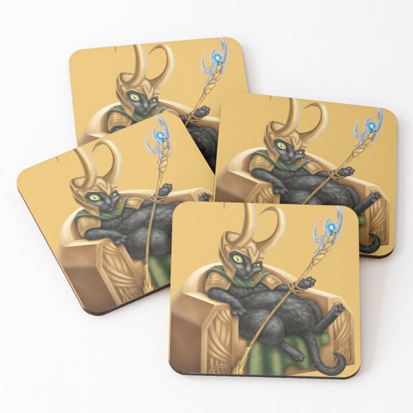 Item preview, God of Mischief Cat designed and sold by geekypet.