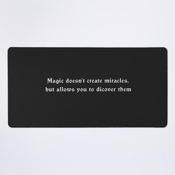 Item preview, Magic doesn't create miracles, but allows you to discover them designed and sold by AyushkaAgarwal.