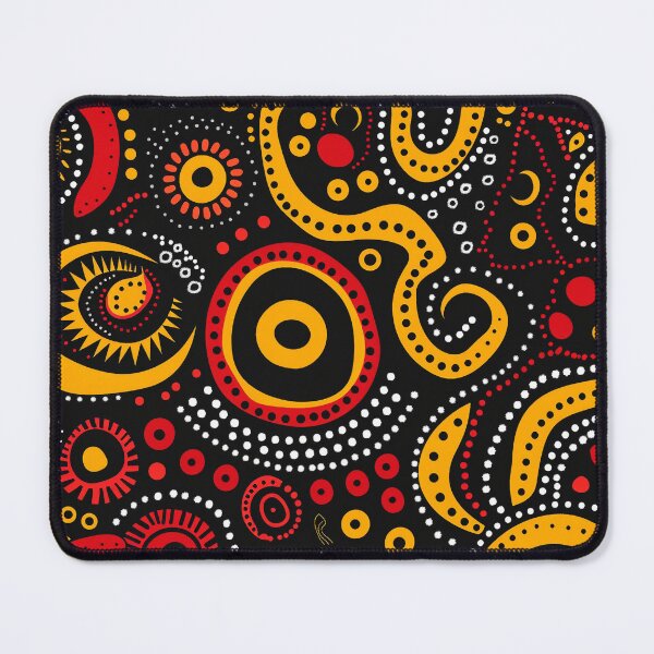 Item preview, Australian Aboriginal dot art pattern design designed and sold by anins-azuree.