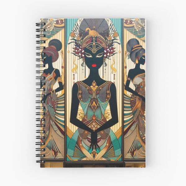 Item preview, Art Deco Muses designed and sold by ZenOfAIarts.