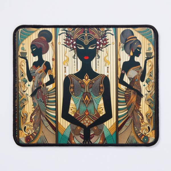 Item preview, Art Deco Muses designed and sold by ZenOfAIarts.