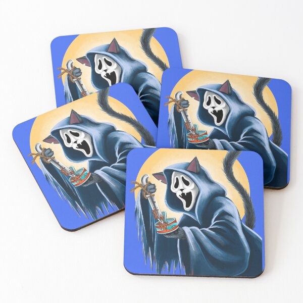 Item preview, Ghost Scream Cat designed and sold by geekypet.