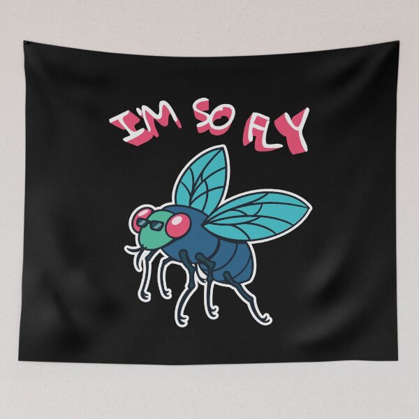 Item preview, I'm So Fly Insects Flies designed and sold by MooonTees.