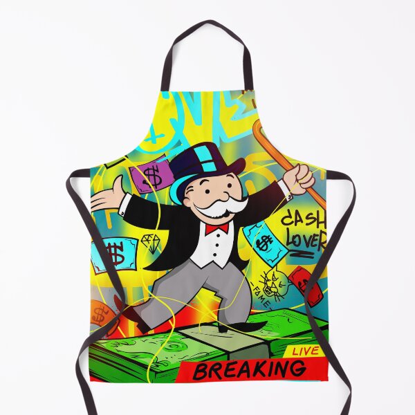 Item preview, Prosperity's Call - Monopoly Man Amid Dollars designed and sold by DonVivaldo.