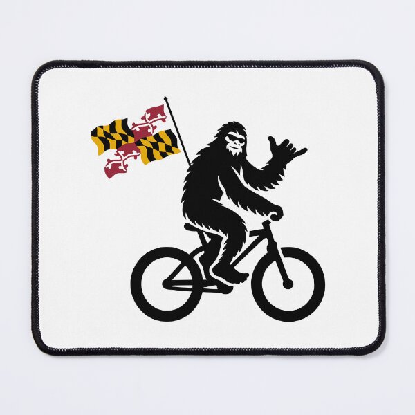 Item preview, Bigfoot Cycling Maryland Flag designed and sold by Esskay Designs.