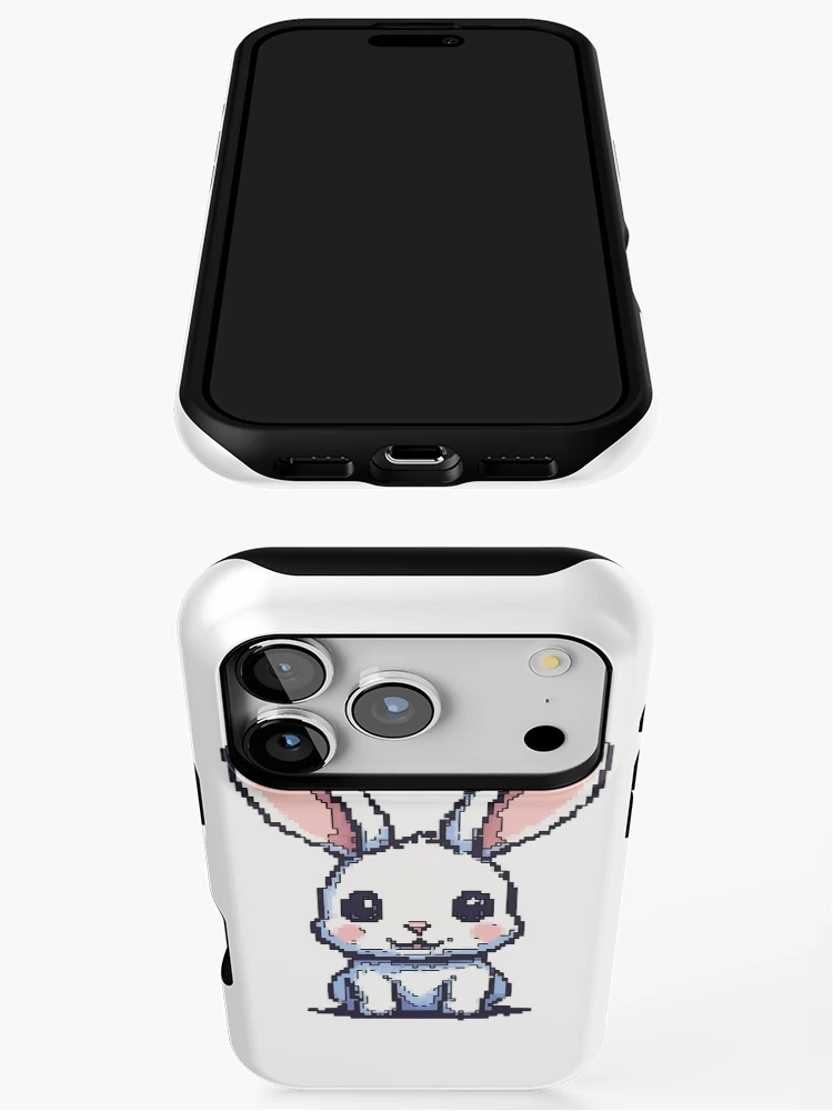 Thumbnail 3 of 4, iPhone Case, Pixel Rabbit designed and sold by NaturePixel.