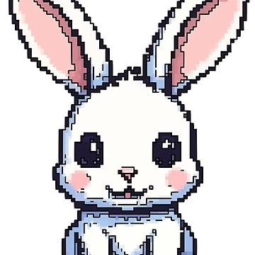 Artwork thumbnail, Pixel Rabbit by NaturePixel