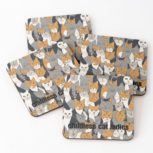 Item preview, childless cat ladies. designed and sold by TSSTUDIO147.
