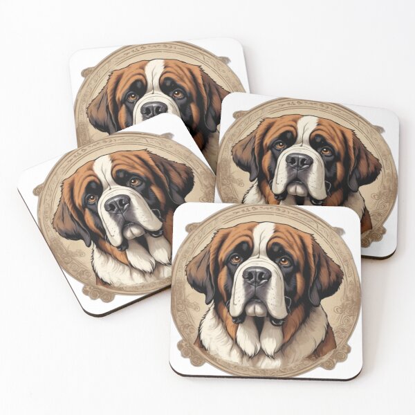 Aperçu de l'œuvre Saint-Bernard classique créée et vendue par NeatThingLover.
