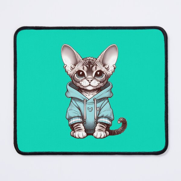 Item preview, Devon rex designed and sold by Anna Halasek.