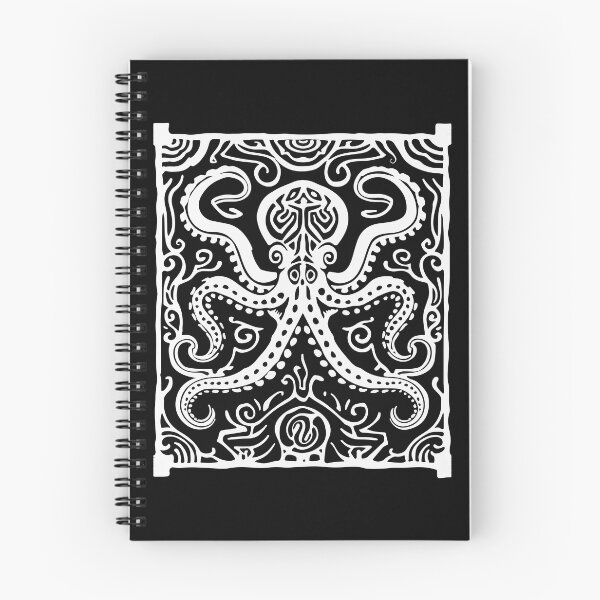 Item preview, Octopus Pattern (Black and White) designed and sold by VelvetRoom.