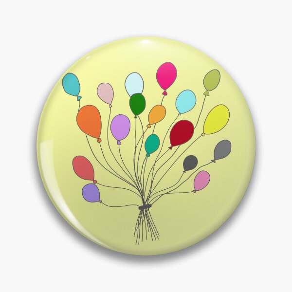 Item preview, Globos de colores designed and sold by CatchyMeow.